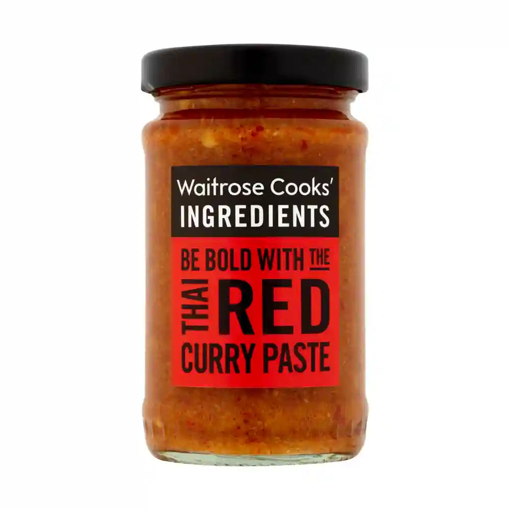 Waitrose Cooks Ingridients Thai Red Curry Paste 190g