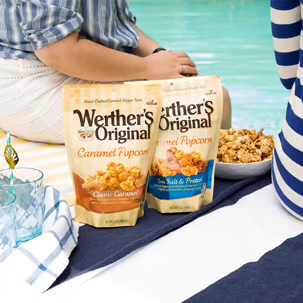 Werthers Original Popcorn Caramel Pretzel 140g