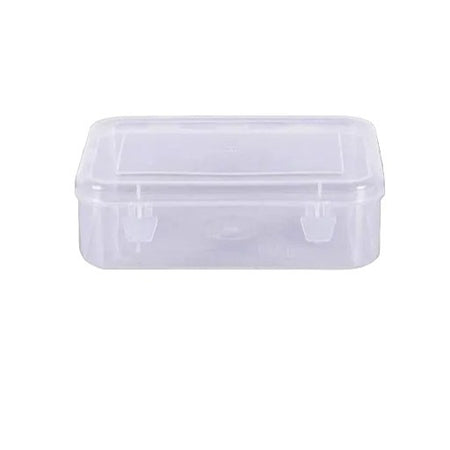 Πλατικό Κουτάκι Αποθήκευσης Office Plastic Storage Box Transparent 19x9.5x6cm