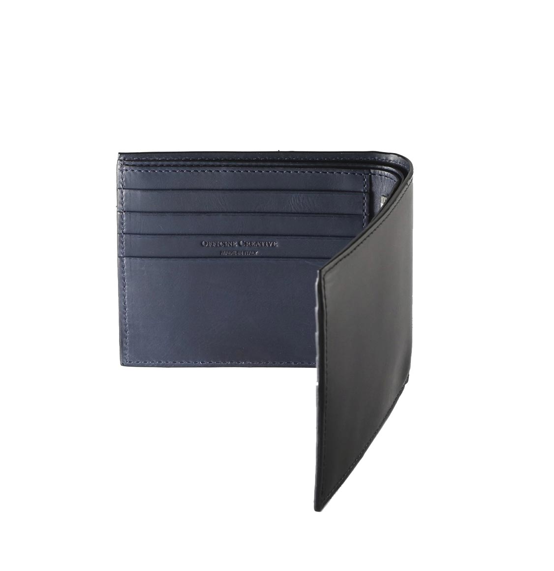 Πορτοφόλι Officine Creative Marine Blue Leather Wallet 