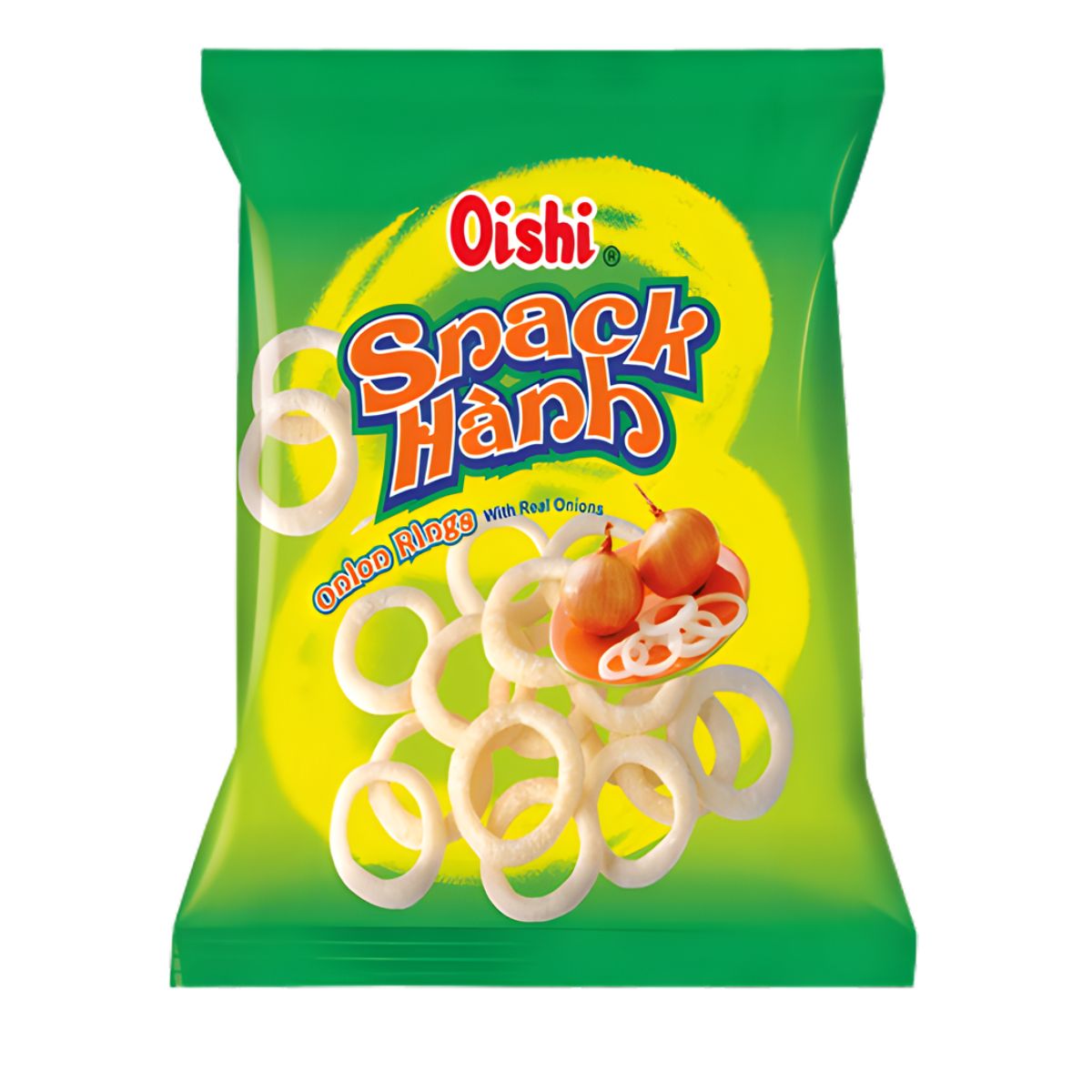 Σνακ με Κρεμμύδι Oishi Onion Rings Snack