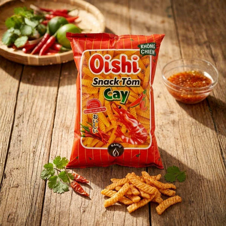 Σνακ Γαρίδας Oishi Tom Cay Shrimp Snack