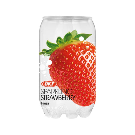 Ανθρακούχο Νερό με Γεύση Φράουλας Okf Sparkling Strawberry Lite 350ml