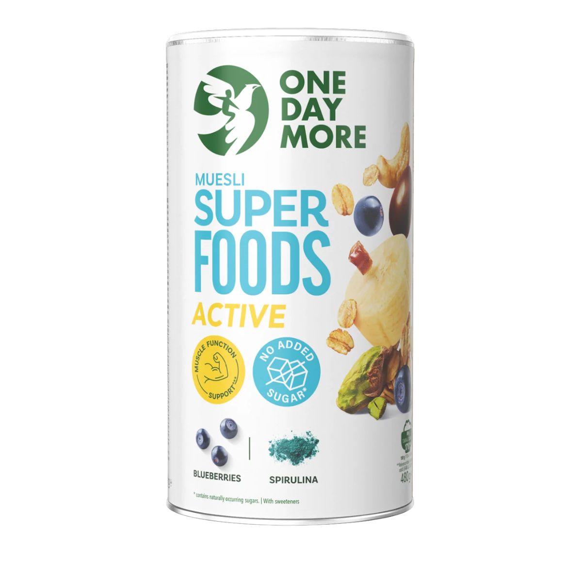One Day More Muesli Super Foods Active