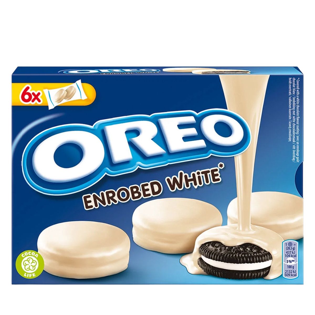 Μπισκότα Oreo Enrobed White