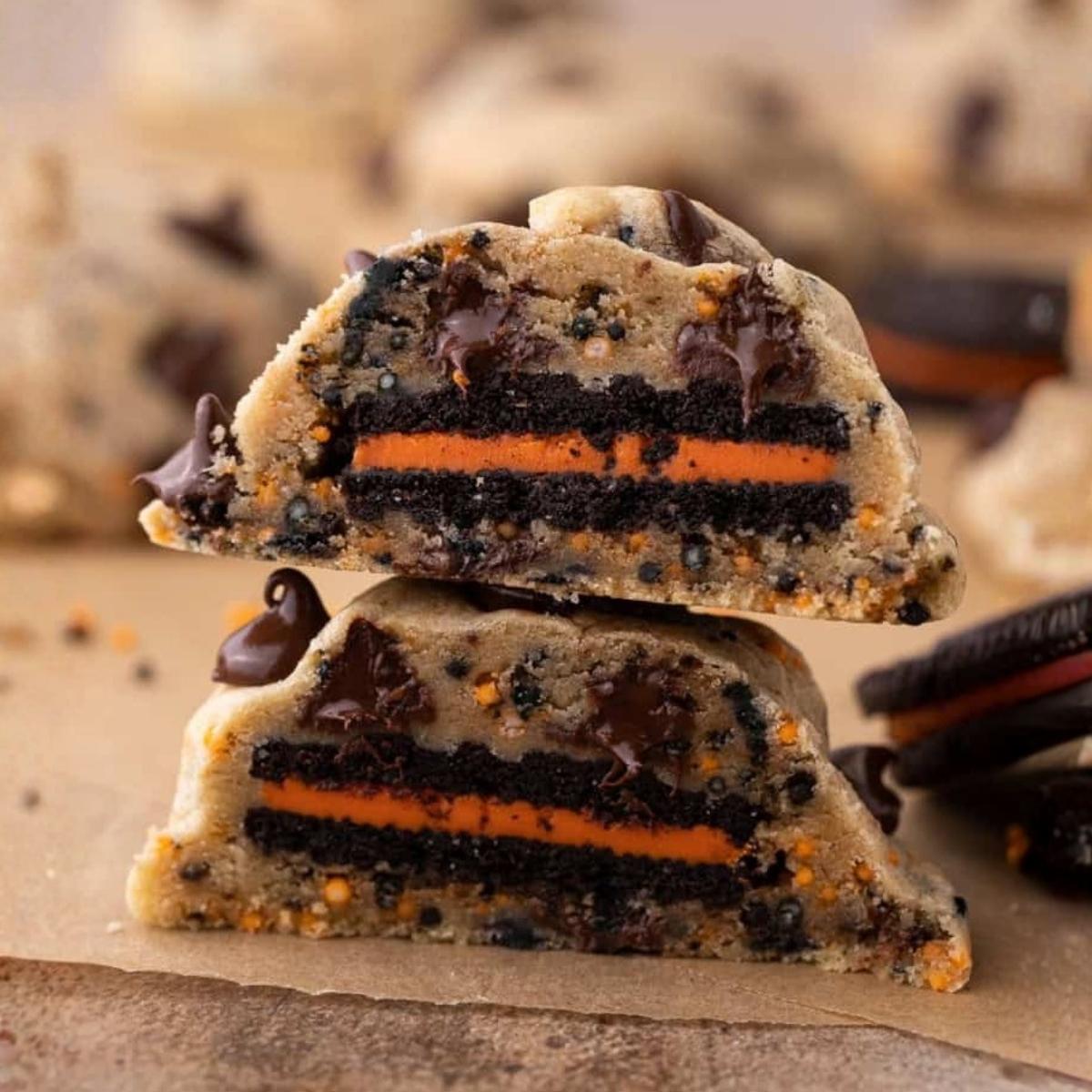 Μπισκότα Χάλοουιν Oreo Spooky Vanilla Flavour