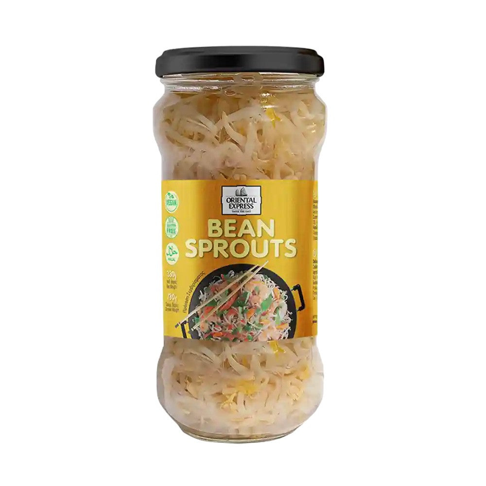 Φύτρες Φασολιού Χωρίς Γλουτένη Και Λακτόζη Oriental Express Bean Sprouts Gluten-Free Lactose-Free 330g