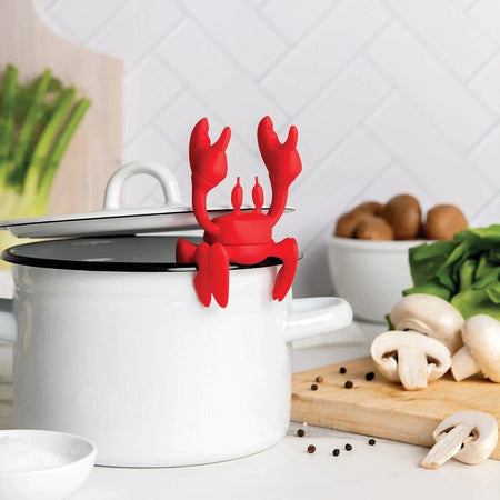 Βάση Κουτάλας Ototo Red Crab Cooking Spoon Holder And Steam Releaser