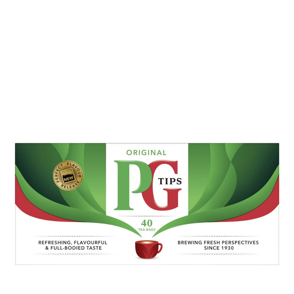 Τσάι Μαύρο PG Tips Black Tea Original 40 Teabags 116g