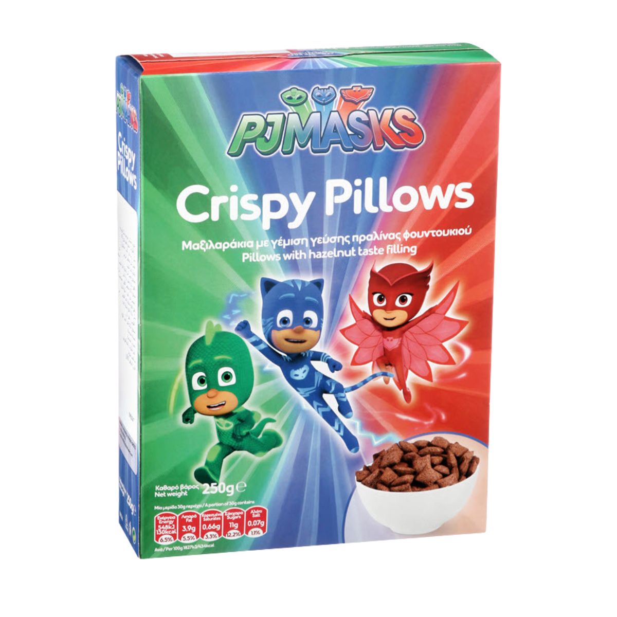 PJ Masks Crispy Pillows Παιδικά Δημητριακά