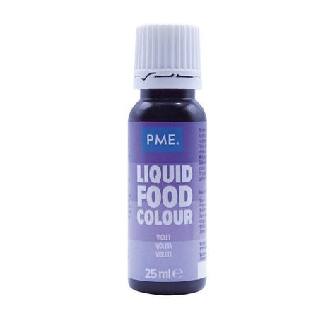 Χρώμα Ζαχαροπλαστικής Μωβ PME Liquid Food Colour Violet 25ml