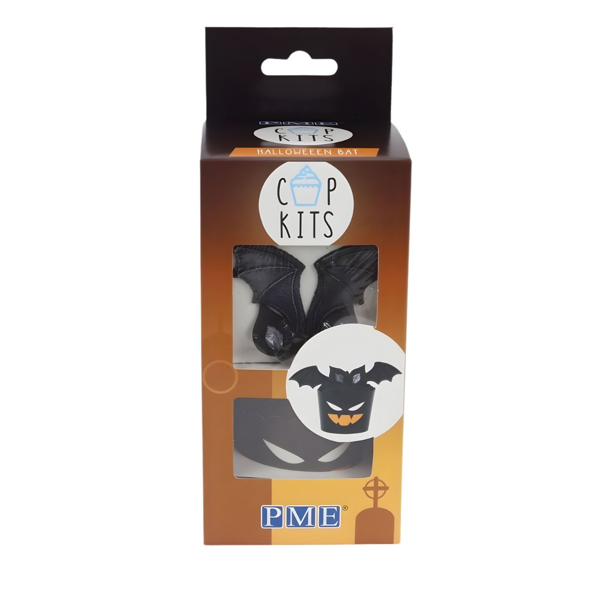 Σετ Διακόσμησης Καπκέικ Νυχτερίδα PME Cupcake Decorating Kit with Edible Toppers Halloween Bat