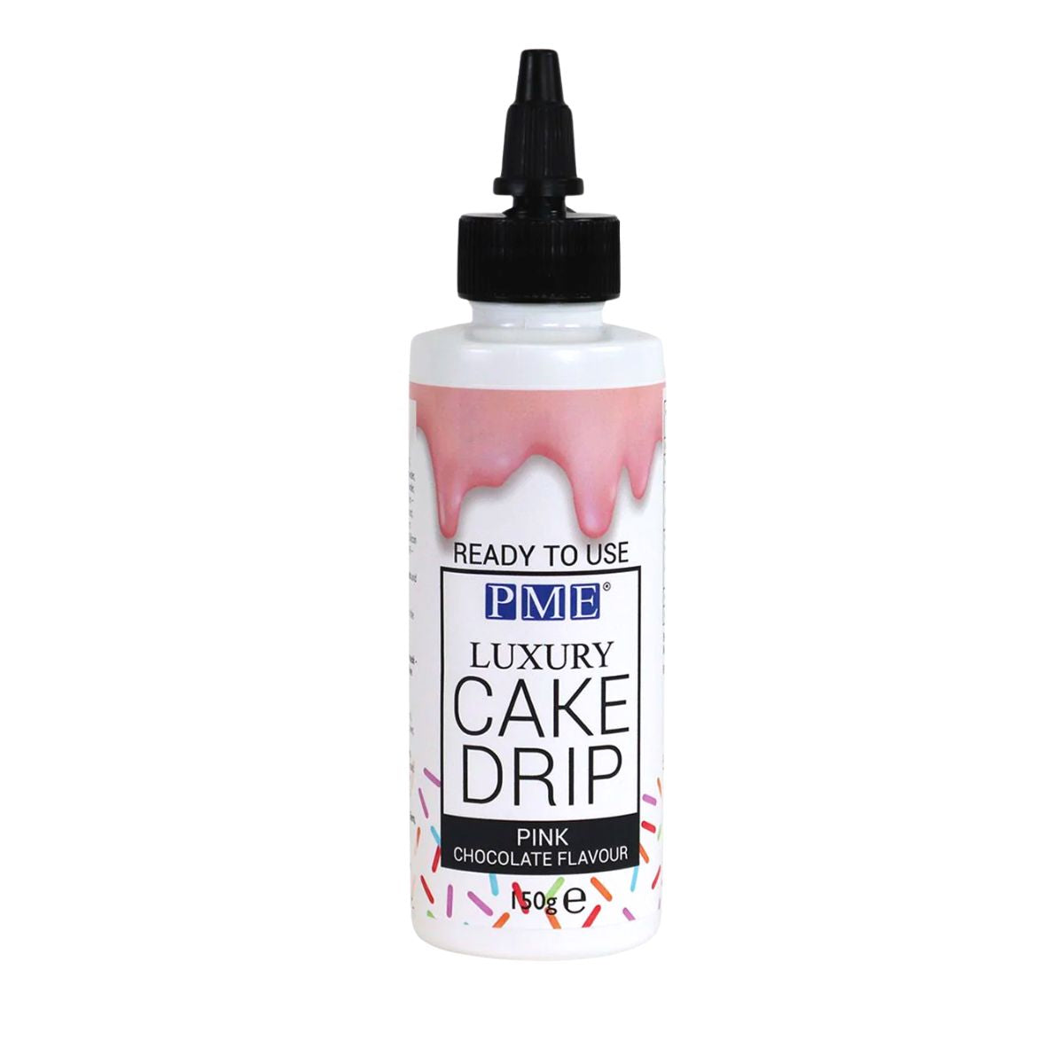 Γλάσο Ζαχαροπλαστικής Ροζ PME Luxury Cake Drip Pink Chocolate Flavour