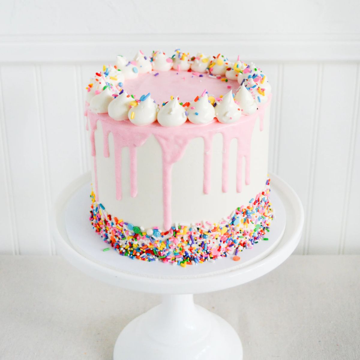 Γλάσο Ζαχαροπλαστικής Ροζ PME Luxury Cake Drip Pink Chocolate Flavour