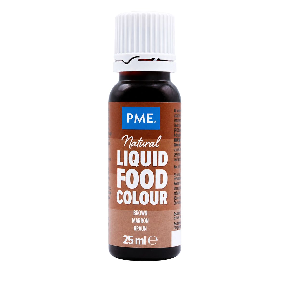 Χρώμα Ζαχαροπλαστικής Καφέ PME Natural Food Color Brown