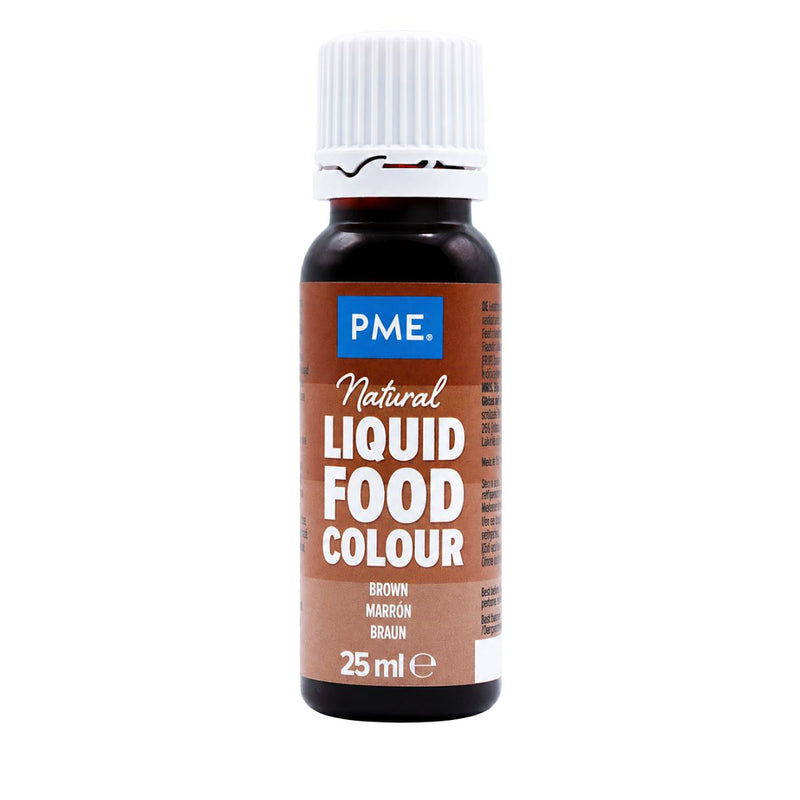 Χρώμα Ζαχαροπλαστικής Καφέ PME Natural Food Color Brown
