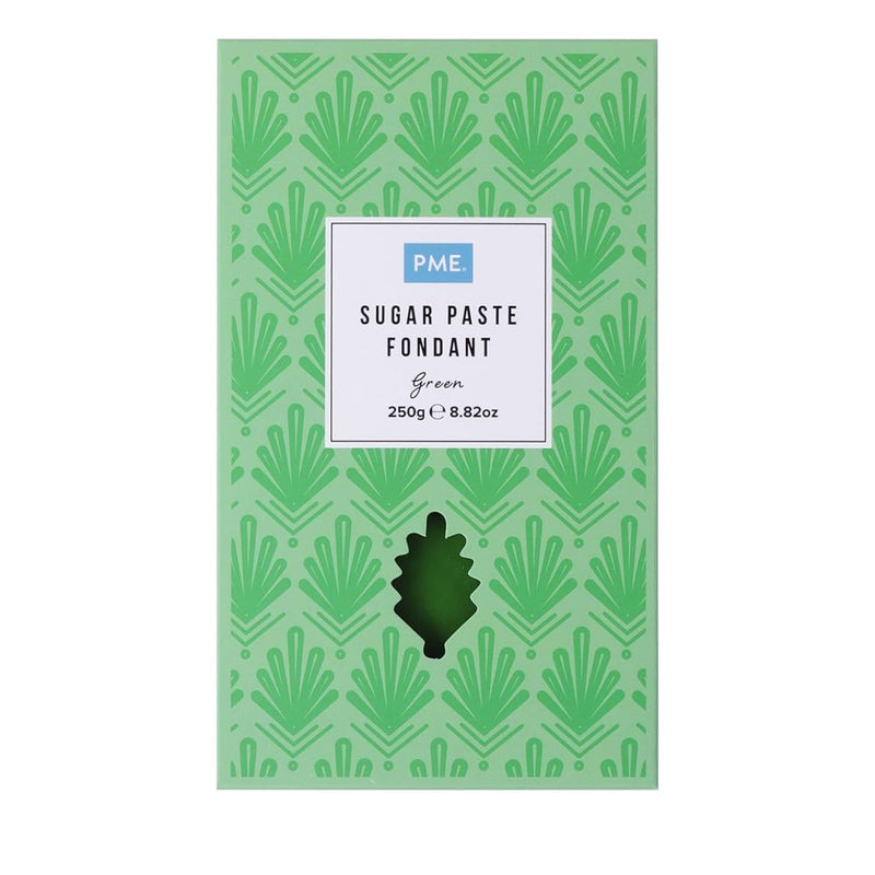 Ζαχαρόπαστα Πράσινη PME Sugar Paste Fondant Green Gluten Free