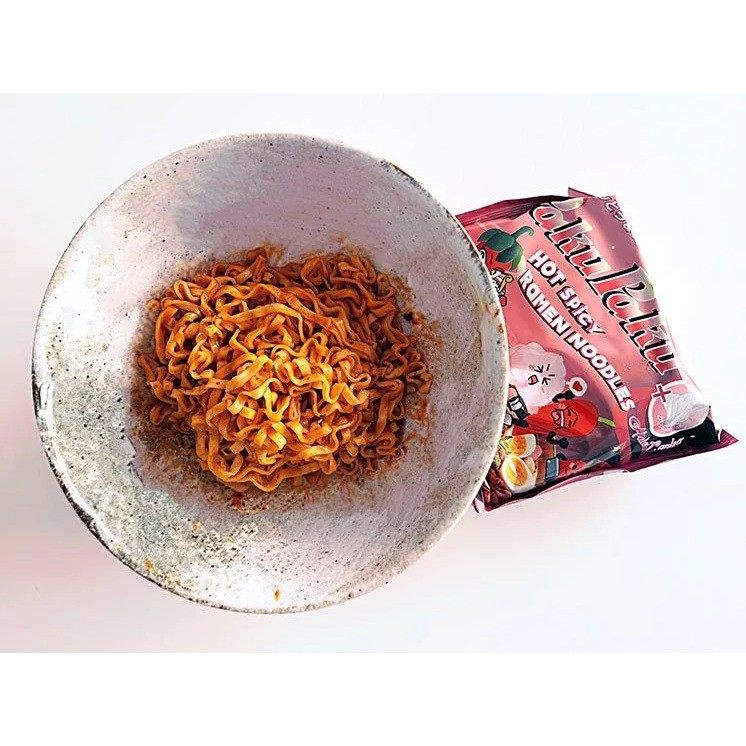 Paku Paku Hot Spicy Ramen Noodles Halo Carbonara 140g
