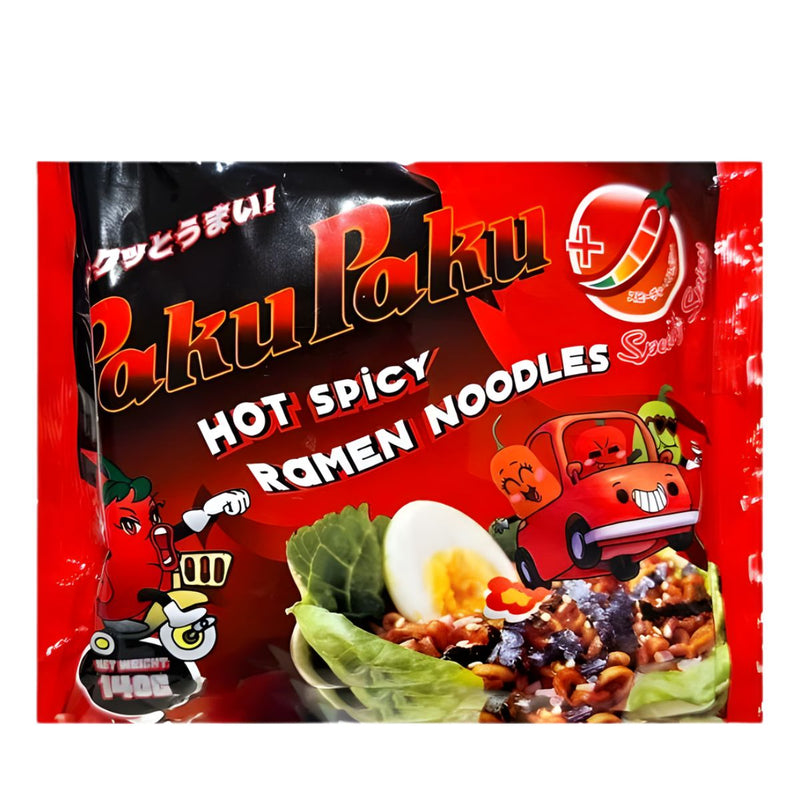 Στιγμιαία Νουντλς Ράμεν Καυτερά Paku Paku Hot Spicy Ramen Noodles Speedy Spicy