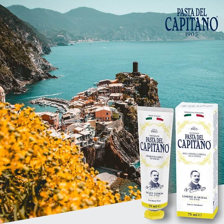 Pasta Del Capitano Sicily Lemon Toothpaste 75ml