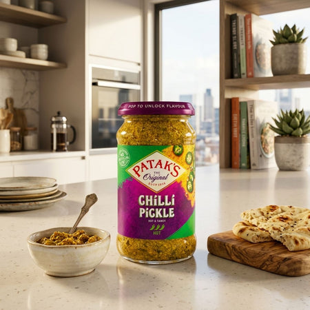Πίκλες Καυτερές Χωρίς Γλουτένη Pataks Chilli Pickle Gluten Free