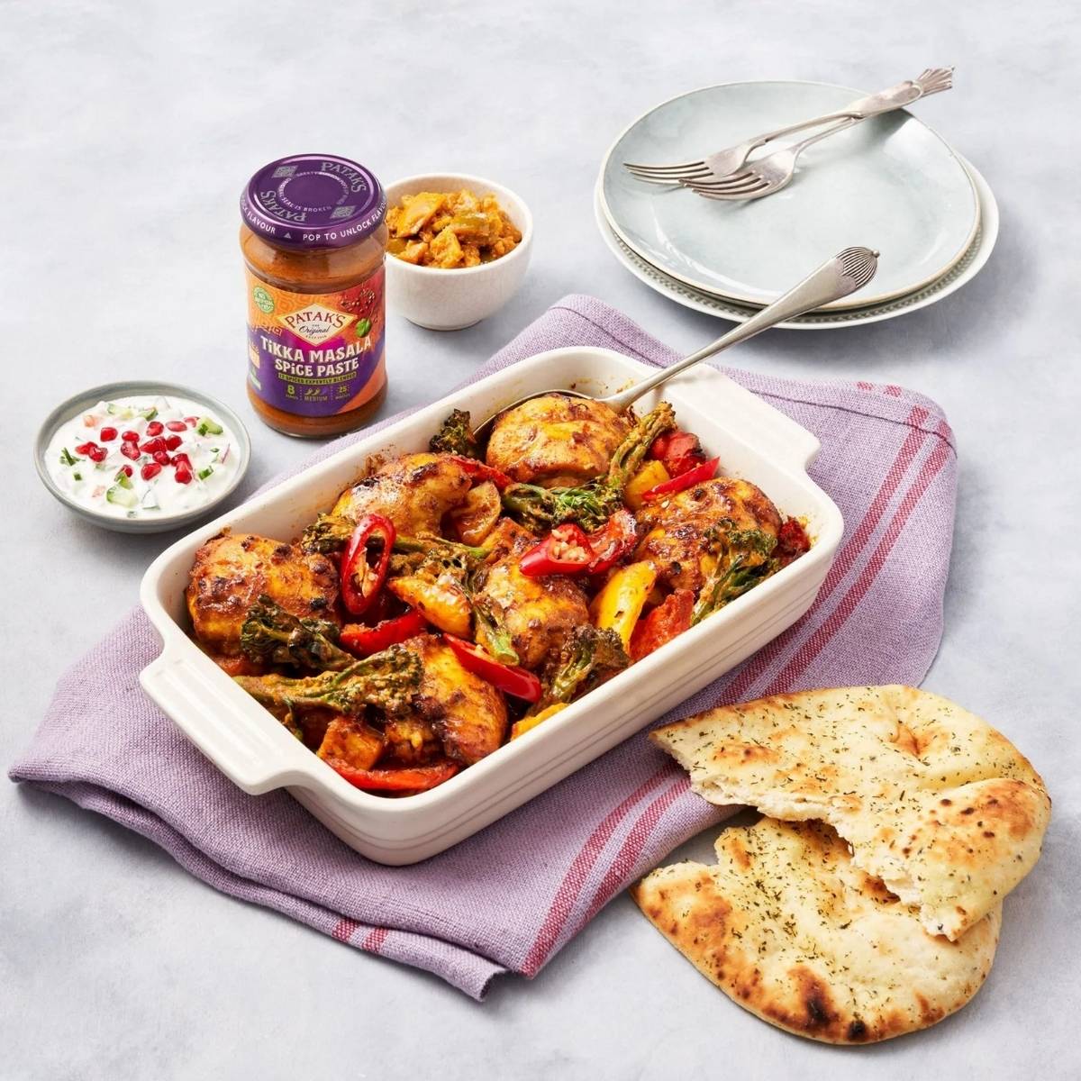 Πάστα Μπαχαρικών Pataks Tikka Masala Spice Paste Medium