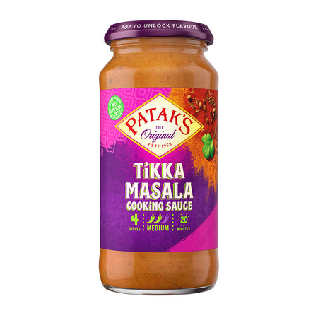 Pataks Tikka Masala Sauce Medium 450g