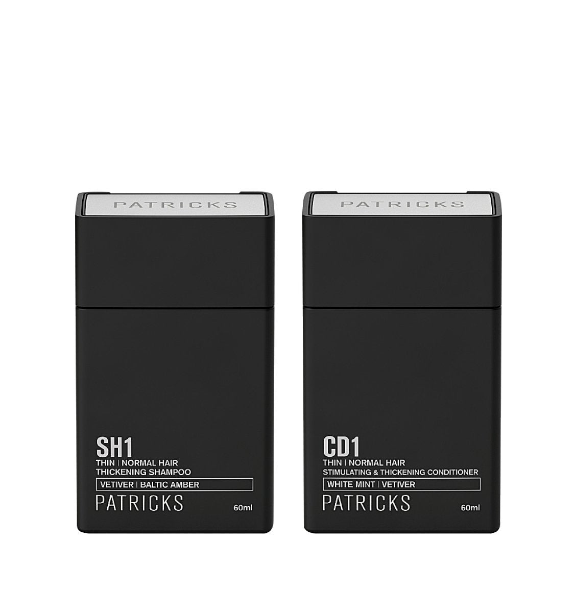 Patricks SH1 | CD1 Travel Set Σαμπουάν και Conditioner 2 x 60ml