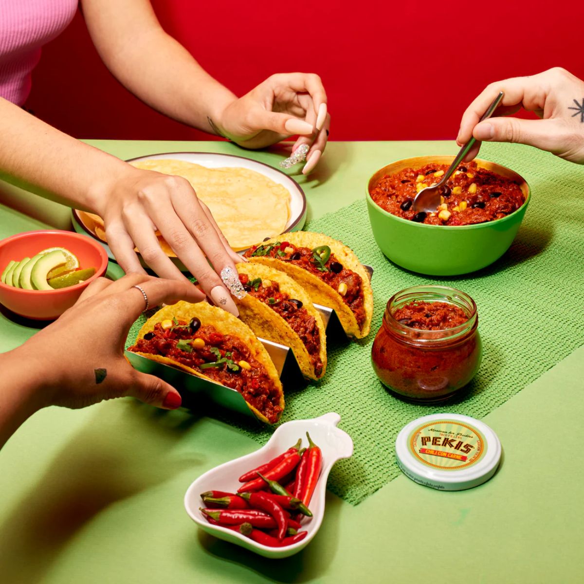 Έτοιμο Μείγμα Γέμισης Για Τάκος Pekis Taco Fillers Chili Con Carne