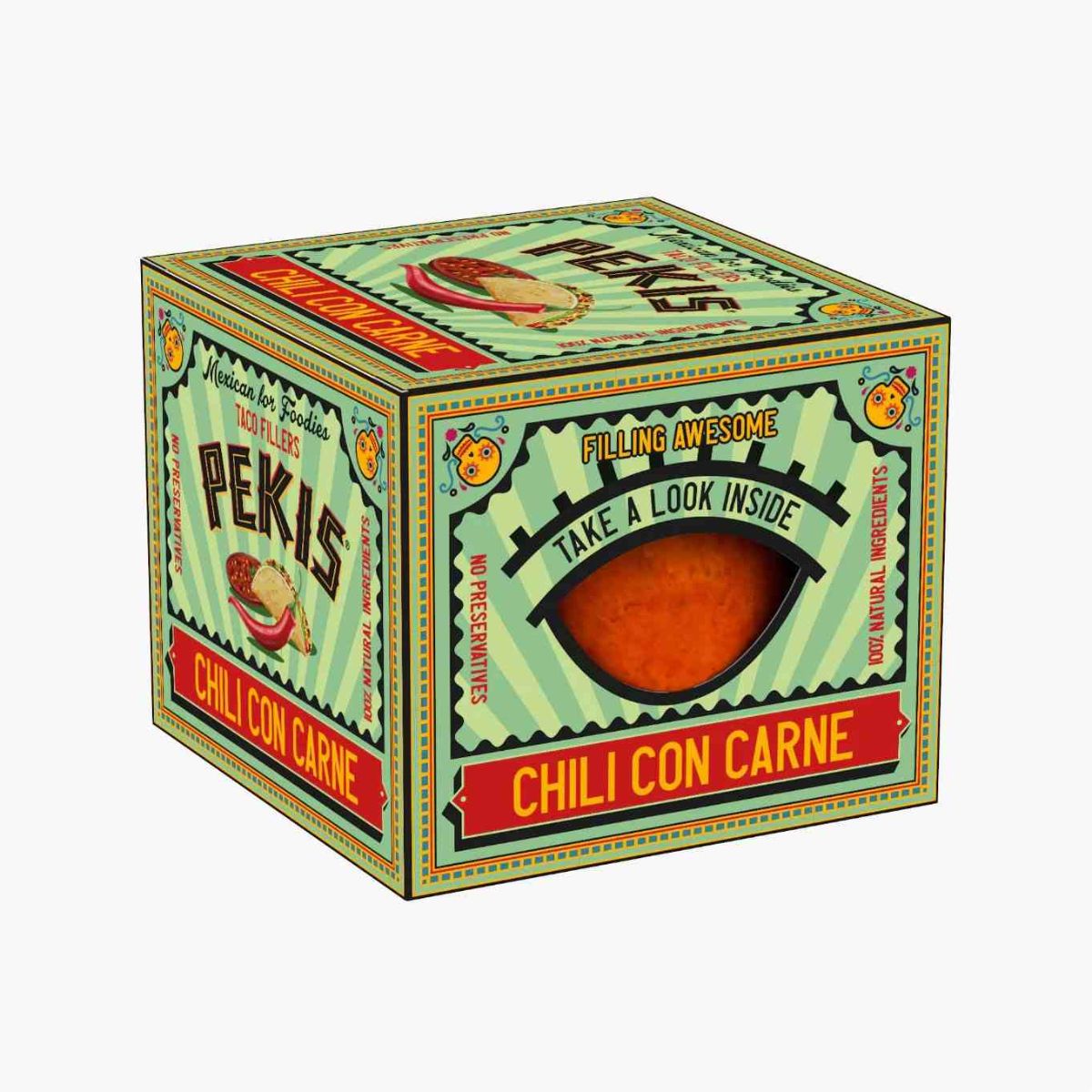 Έτοιμο Μείγμα Γέμισης Για Τάκος Pekis Taco Fillers Chili Con Carne