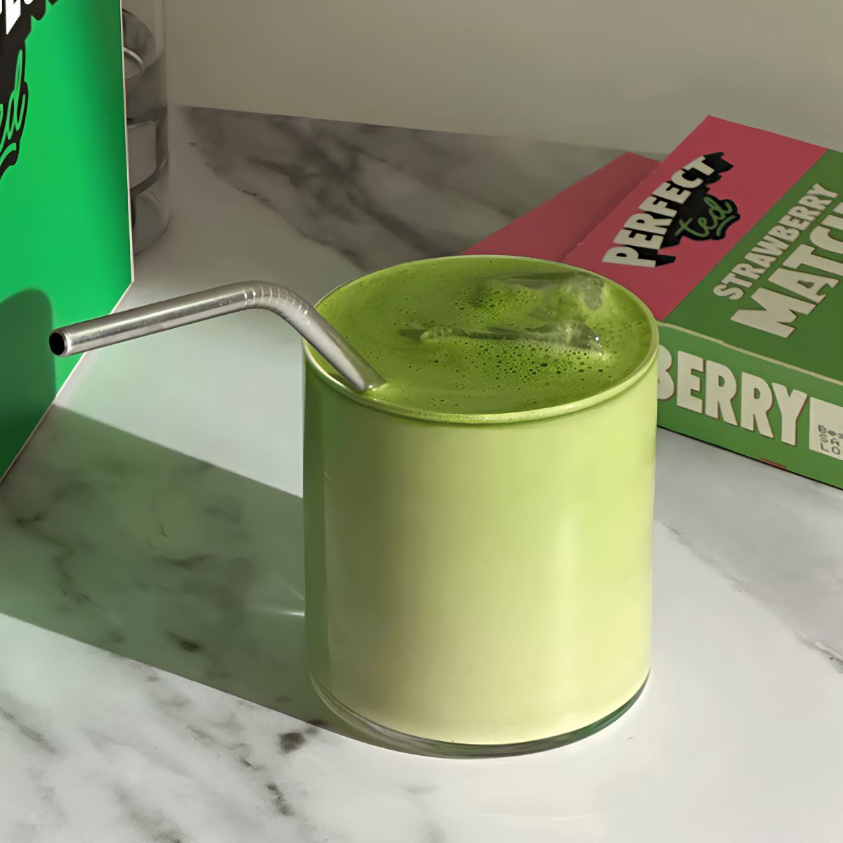 Κάψουλες Φράουλα Μάτσα Perfect Ted Strawberry Matcha Capsules Συμβατές με Μηχανή Nespresso 10caps
