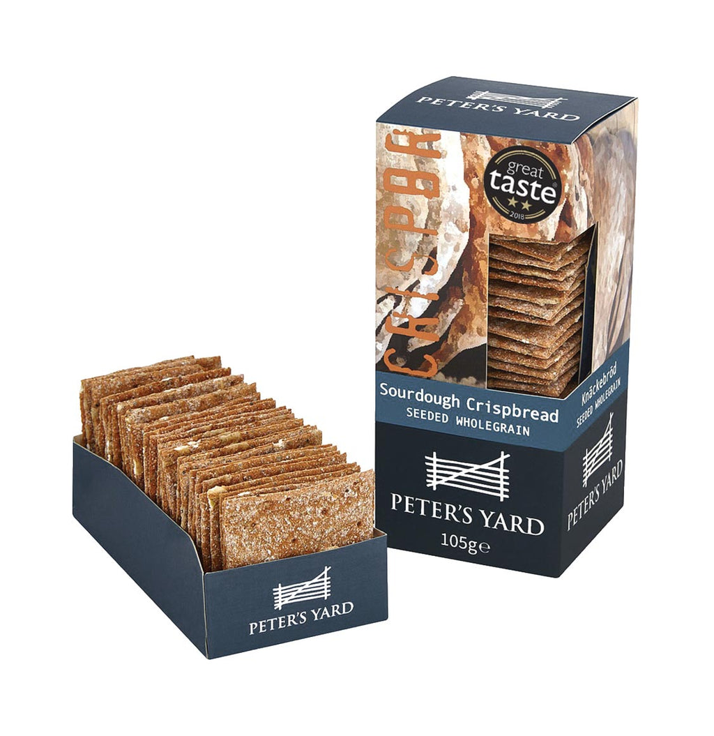 Κρακεράκια Peters Yard Sourdough Seeded Wholegrain Crispbread 105g