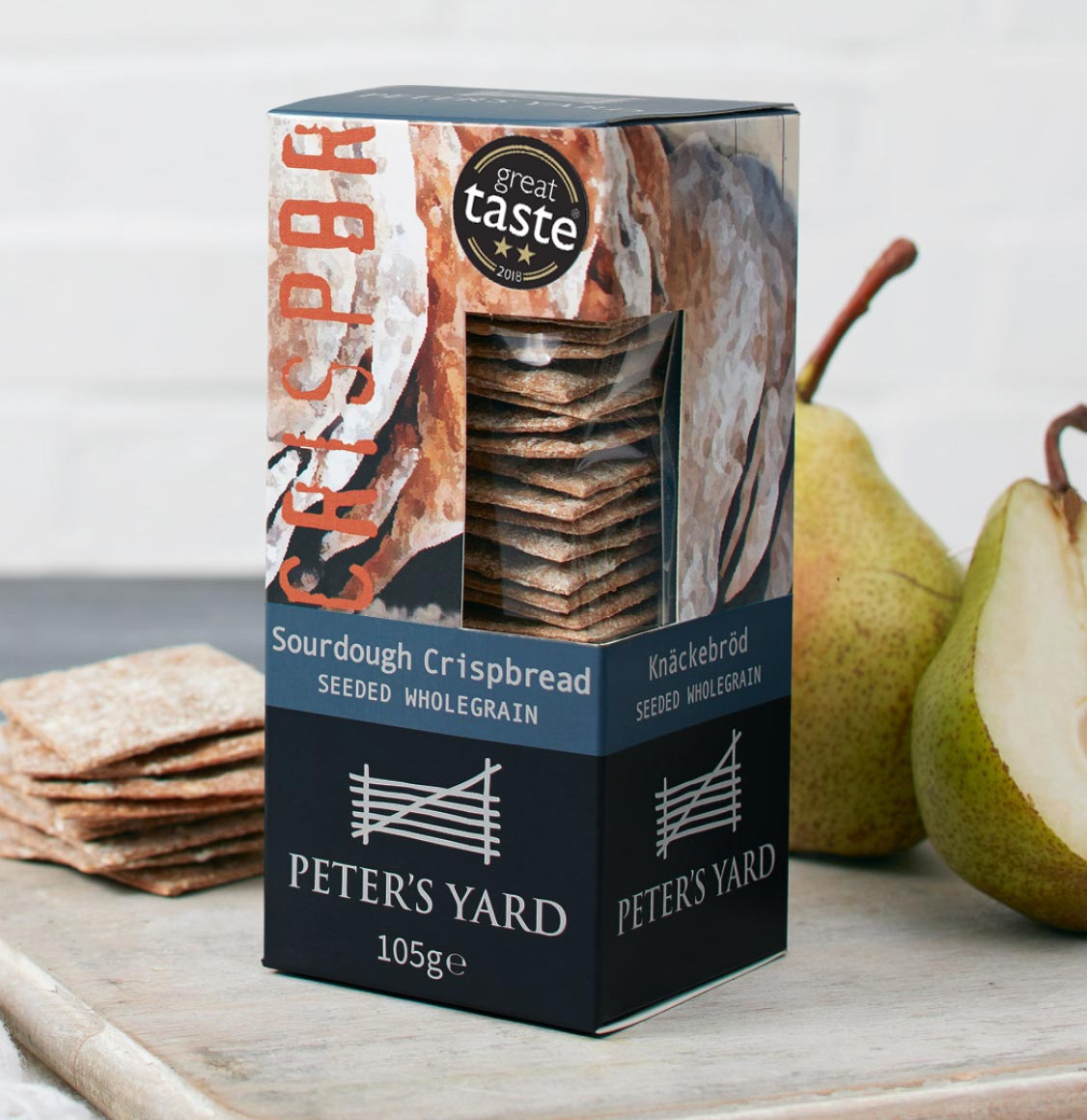 Κρακεράκια Peters Yard Sourdough Seeded Wholegrain Crispbread 105g