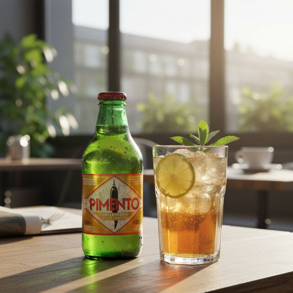 Ανθρακούχο Αναψυκτικό με Ginger και Πιπεριά Τσίλι Pimento Gingembre Spicy Ginger