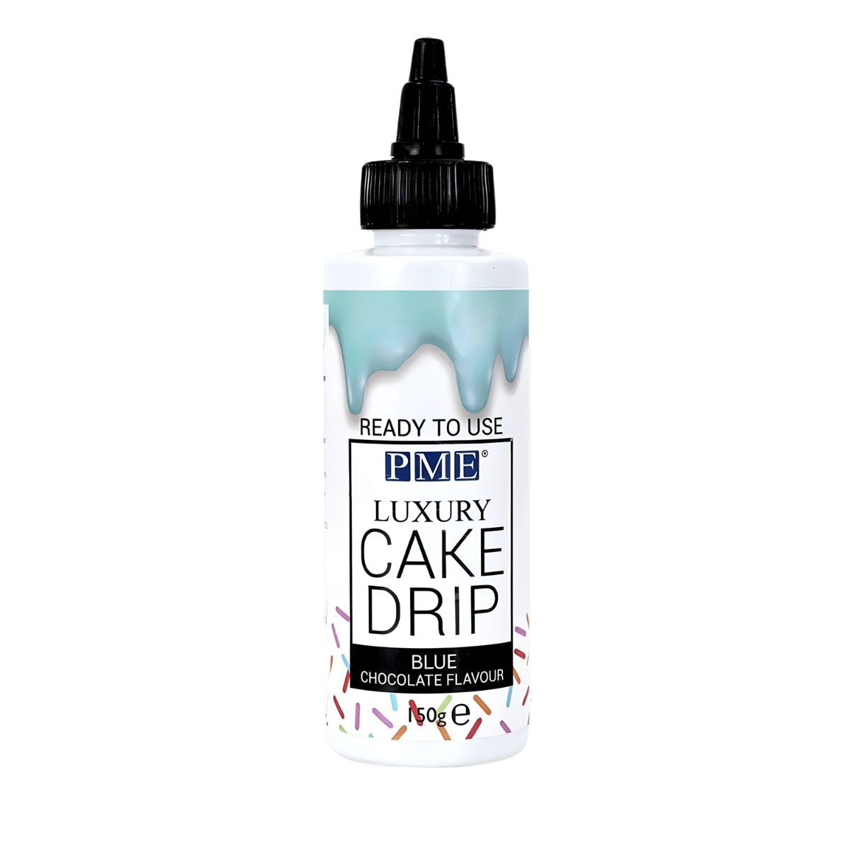 Γλάσο Ζαχαροπλαστικής Μπλε PME Luxury Cake Drip Blue Chocolate Flavour