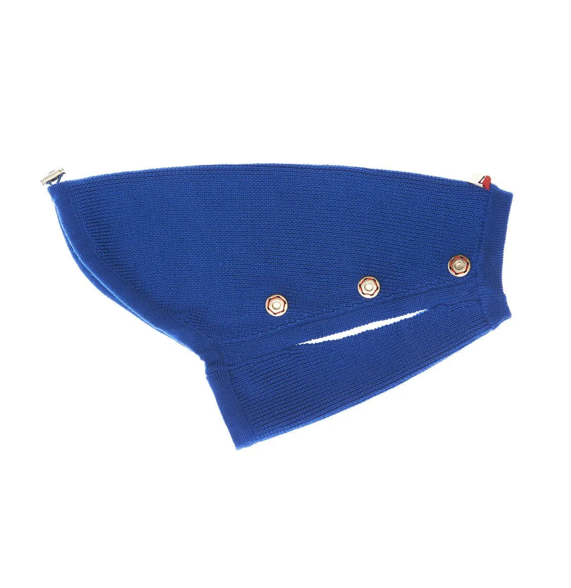Μπουφάν Για Σκύλους Poldo Dog Couture Cortina Blue 2 in 1 Reversible Dog Coat