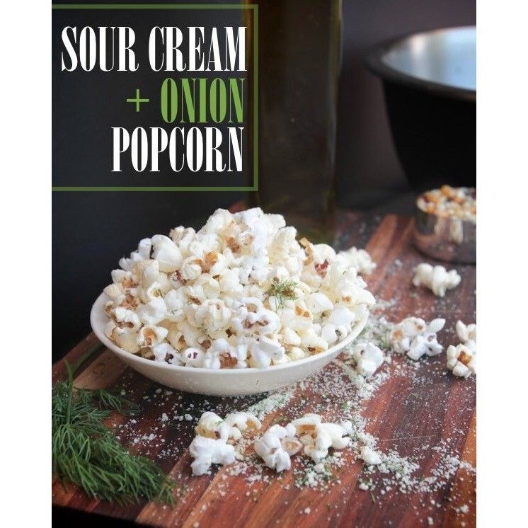 Ποπ Κορν Pophouse Popcorn With Sour Cream And Onions Flavor 65g