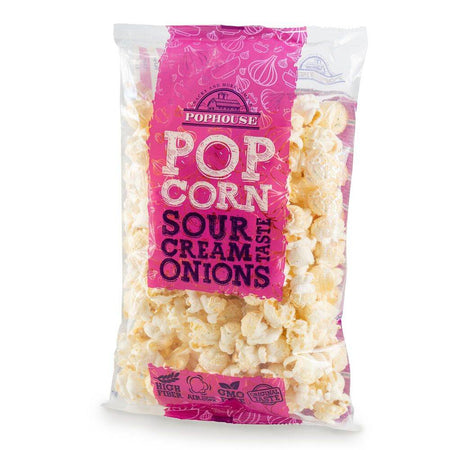 Ποπ Κορν Pophouse Popcorn With Sour Cream And Onions Flavor 65g