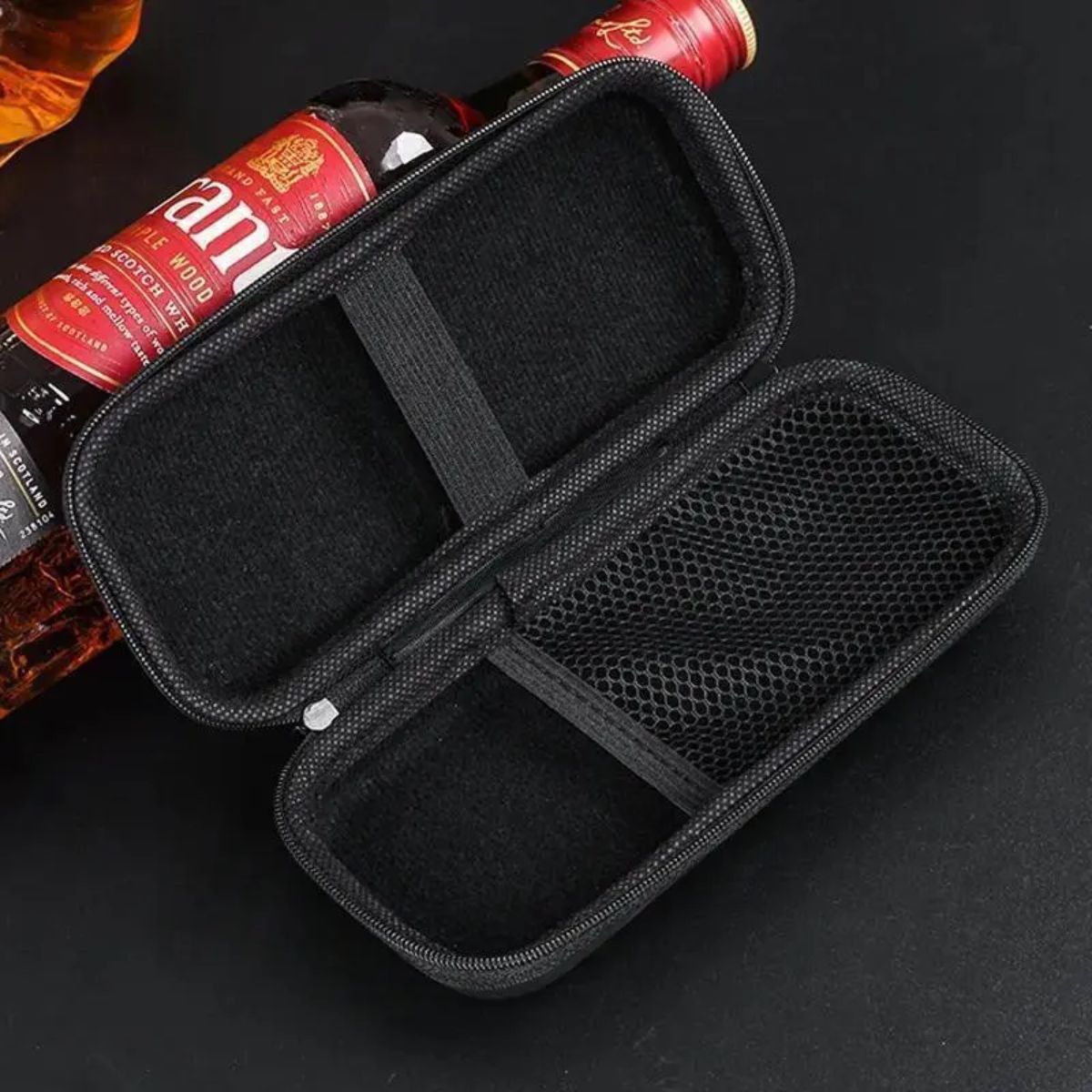  Φορητή Θήκη Πούρων Portable Cigar Case