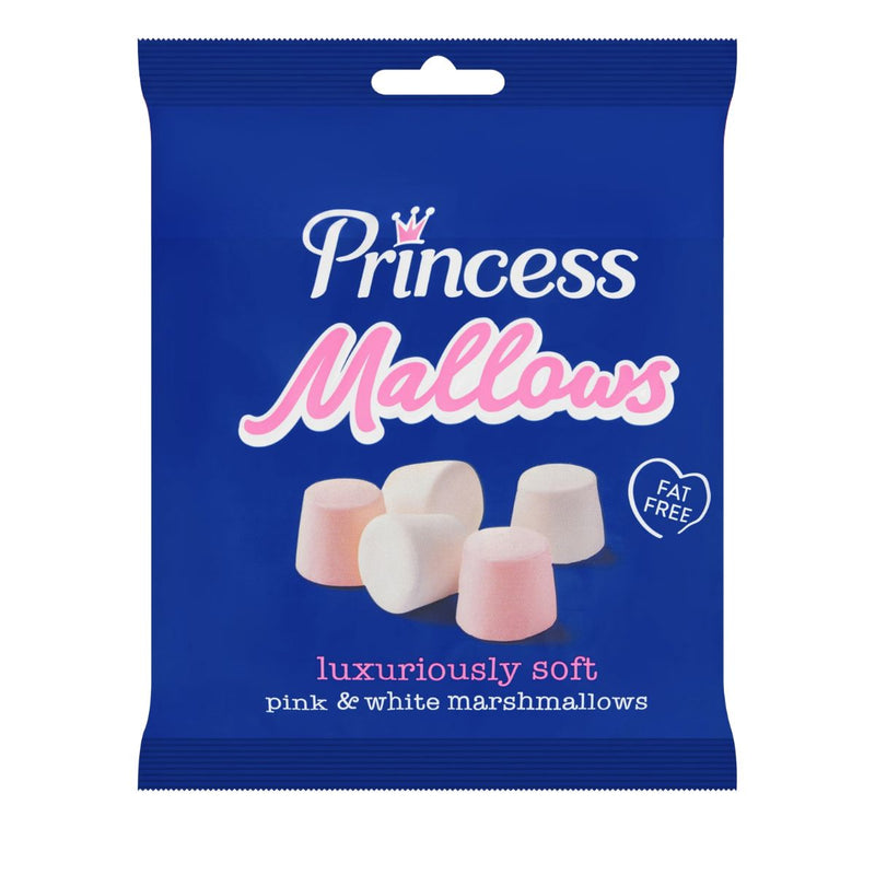 Ζαχαρωτά Λευκά και Ροζ Princess Mallows