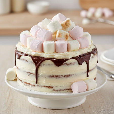 Ζαχαρωτά Λευκά και Ροζ Princess Mallows