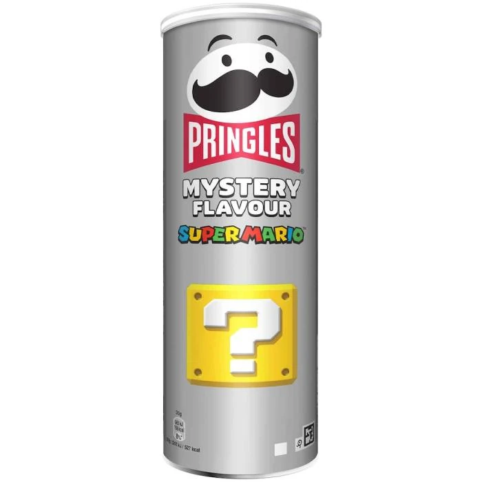 Πατατάκια Pringles Mystery Flavour Super Mario Silver 165gr