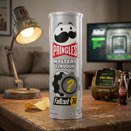 Πατατάκια Pringles Mystery Flavour Fallout Silver