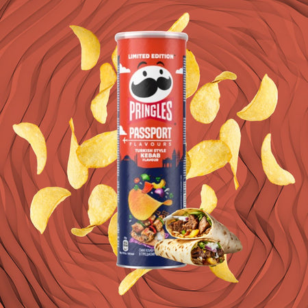 Πατατάκια Pringles Passport Flavours Limited Edition Turkish Style Kebab
