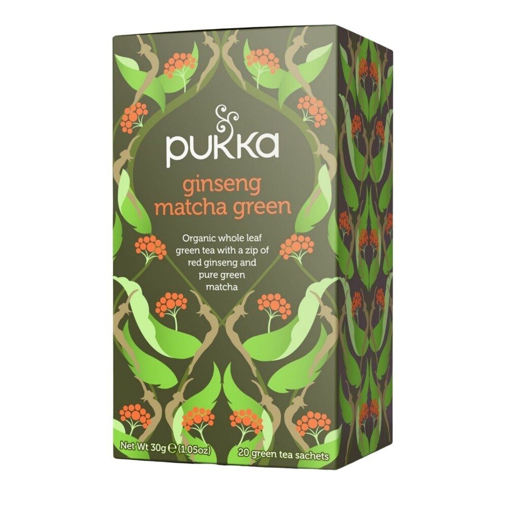 Pukka Ginseng Matcha Green Tea 30g