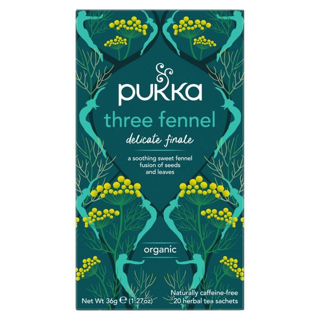 Βιολογικό Τσάι με Μάραθο Pukka Three Fennel 20 Tea Bags