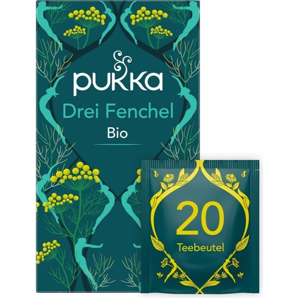 Βιολογικό Τσάι με Μάραθο Pukka Three Fennel 20 Tea Bags