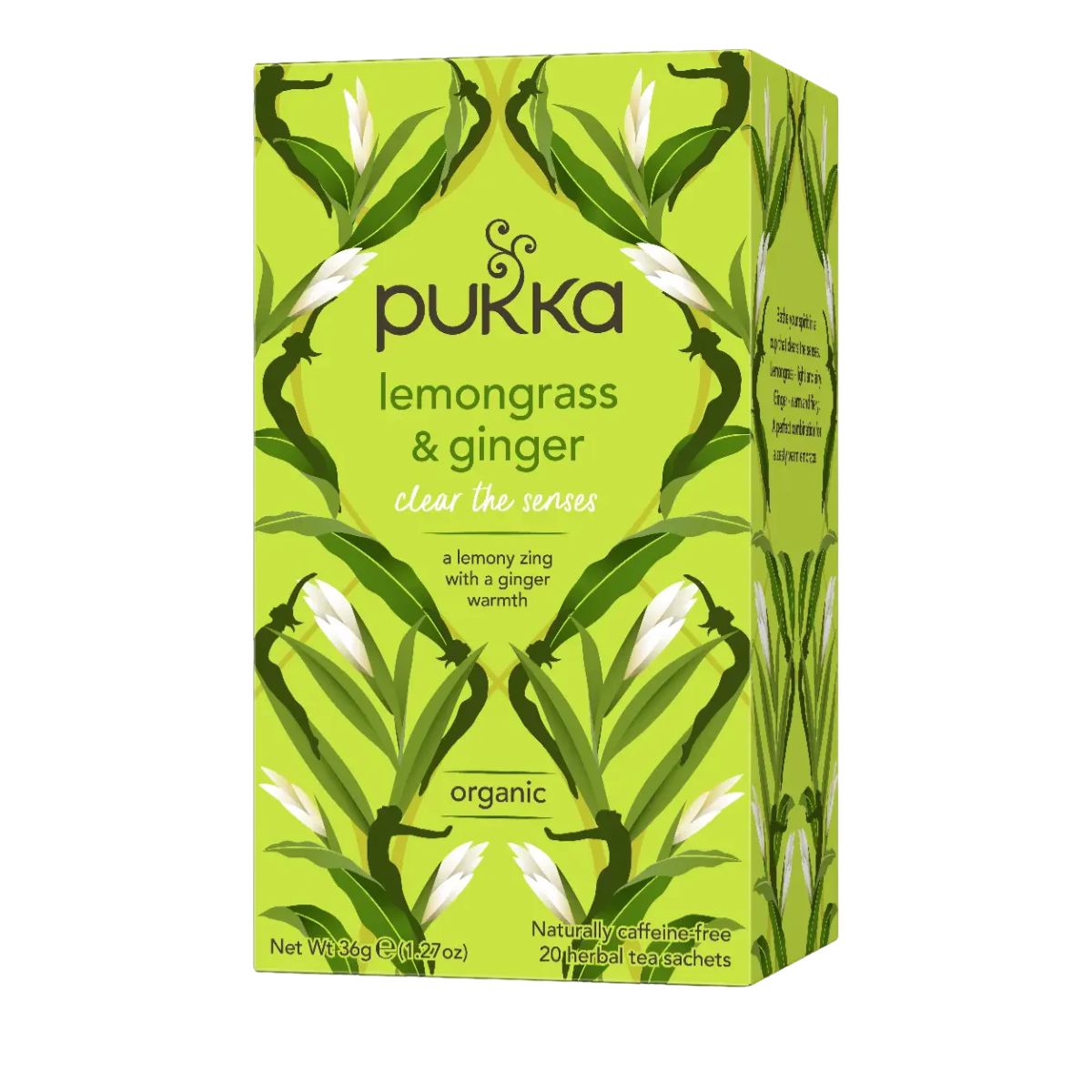 Βιολογικό Αφέψημα με Λεμονόχορτο και Τζίντζερ Pukka Lemongrass and Ginger