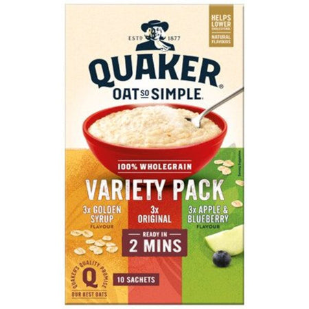 Quaker Oat So Simple Variety Pack 297g-A