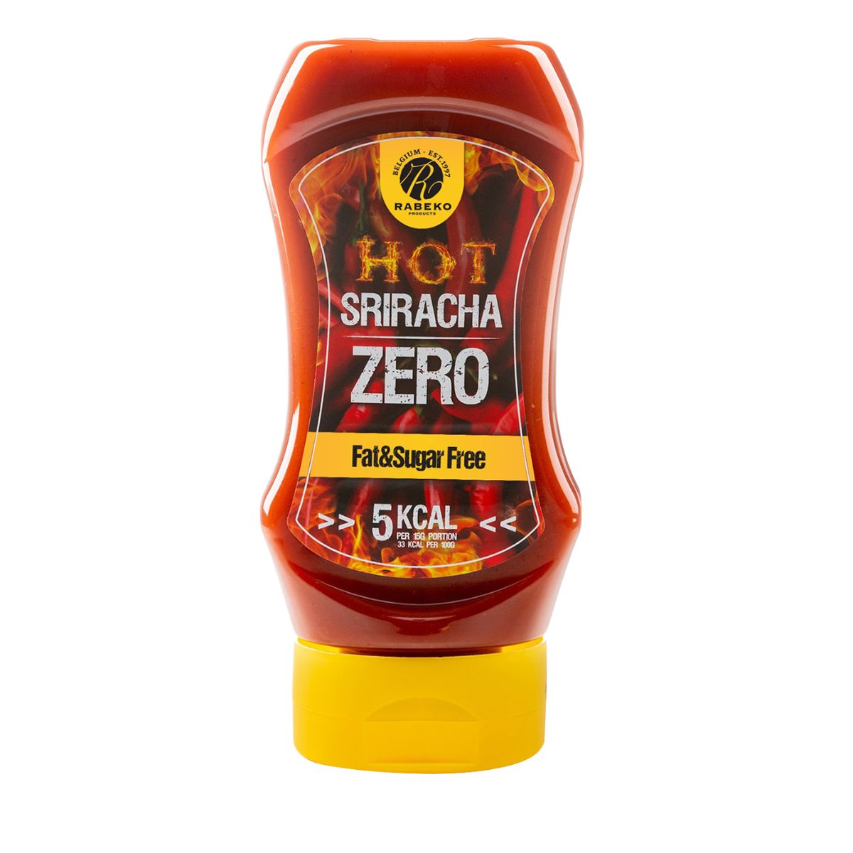 Σάλτσα Καυτερή Σριράτσα Χωρίς Ζάχαρη Rabeko Zero Hot Sriracha